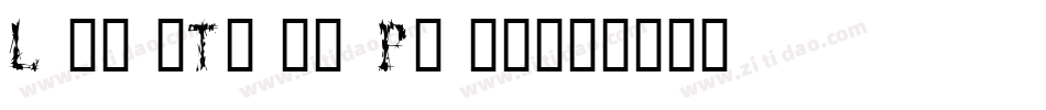 LetterTrain Plain字体转换